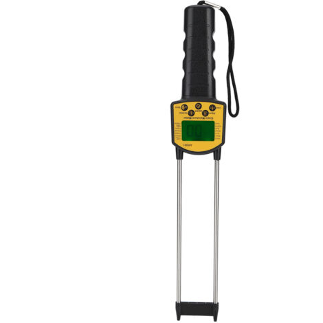 Digital LCD Grain Moisture Meter Corn Stalks Rice Soybean Water Content Analyzer (1/5)