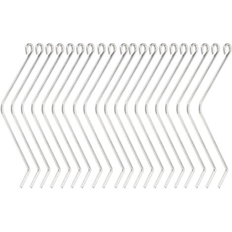 20PCS Stainless Steel Beehive Connectors Bend Wire Holder for Wooden Beehive Beekeeping Tools (1/5)