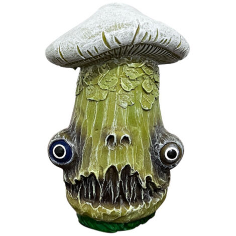 Halloween Mushroom with Scary Eyes Garden Statue Resin Garden Figurine Outdoor Patio Yard Decor Decorations (1/5)