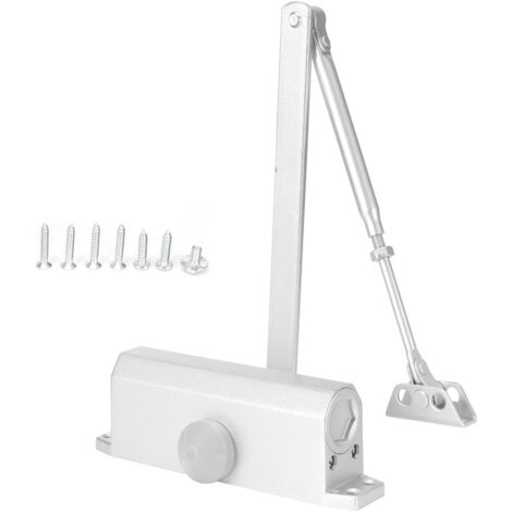 Door Closers Hydraulic Buffer Door Stopper Automatic 180 Degrees Positioning Door Closer85KG Load Bearing (1/5)
