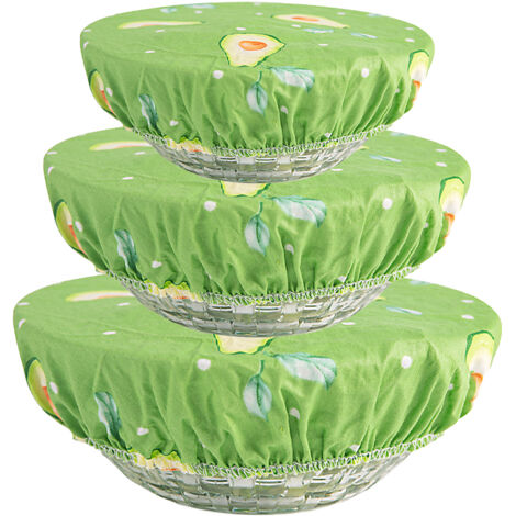 Bowl Covers Reusable Bowl Covers Elastic Food Storage Covers Bowl Covers Reusable Lids for Food Fruits Leftover (1/5)