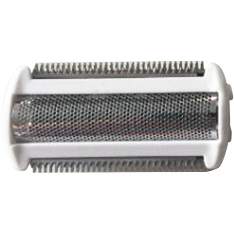 Replacement Trimmer Foil Head Stainless Steel Powerful White Electric Body Groomer Replacement Foil Head for BRL140 BRL146 (1/5)