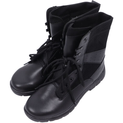 Mesh Combat Boots Summer Breathable Lightweight for Outdoor Mountaineering Military Safety I7 Size 43 (1/5)