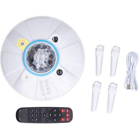 Projection Light ABS PC 5V Projector UFO Shaped Star Night Light with Music Speaker for Home Party Bedroom (1/5)