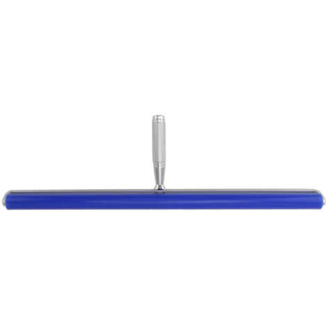 Silicone Manual Roller Cleaner Tool Laminated Static Lint Remover with Metal Handle Blue 18in