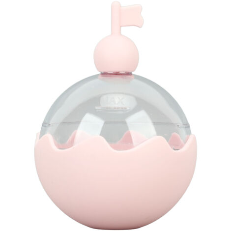 Ice Ball Mold Easy Release Food Grade Silicone Top Fill Port Ice Ball Maker for Whisky Cocktail Drink Pink (1/5)