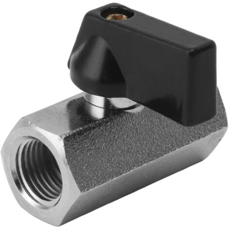 Gas Ball Valve Copper Core Thickened Natural Gas Switch for Household Water Heater Tap Pipeline 1/4in