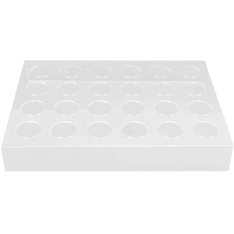 Coffee Pod Drawer Holder Storage Tray Holds 24 Pods Clear Acrylic U Shape Coffee Capsule Organizer for Kitchen Countertop (1/5)