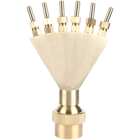 1.5in DN40 Adjustable Fountain Nozzle Spray Nozzle Head for Garden Swimming Pool SPA (1/5)
