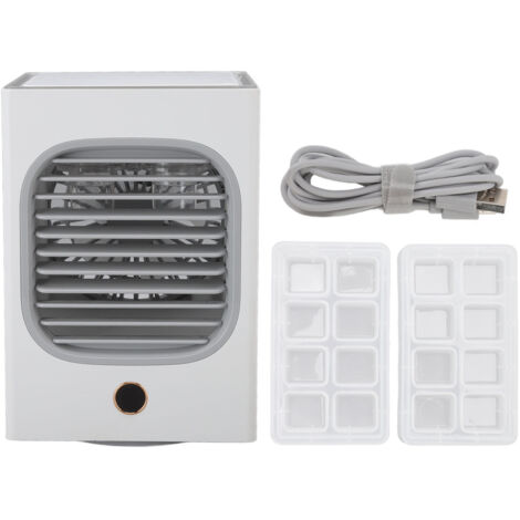 Air Conditioner Fan Multifunction Quiet USB Portable Desktop Cooling Fan for Home Office Living Room A