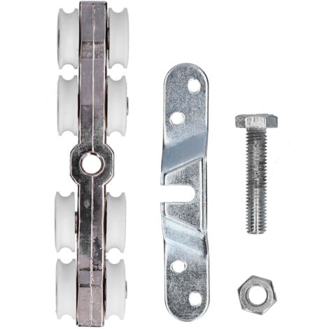 Shower Door Sliding Wheel 22mm Zinc Alloy Inner Pulley Roller Kit Hardware Accessories (1/5)