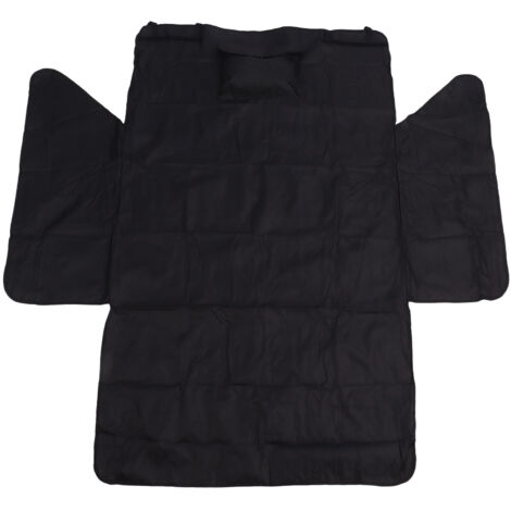 Pet Car Seat Cover Single Waterproof Layer Full Surround Dog Back Seat Extender Mat for Trucks SUV Black 175x105x43cm (1/5)