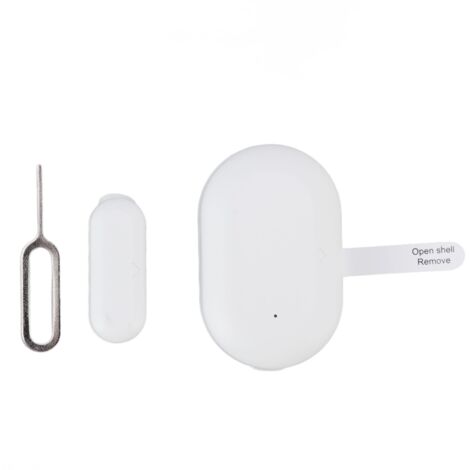 Smart Door Window Sensor Voice Remote Control Door Sensor Wireless Home Security Alarm for ZigBee for Tuya (1/5)