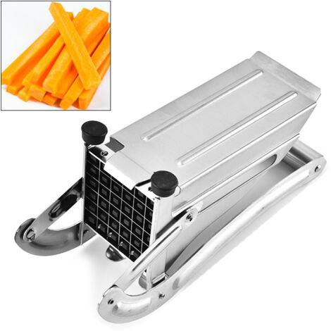 Multifunction Stainless Steel Potato Cutter with Non Slip Handle for Sweet Potatoes Carrot (1/5)