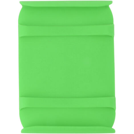 Kitchen Silicone Mat Heat Resistant Silicone Mat with Handle Anti Scalding Anti Slip Kitchen Tool Glove Substitution Green (1/5)