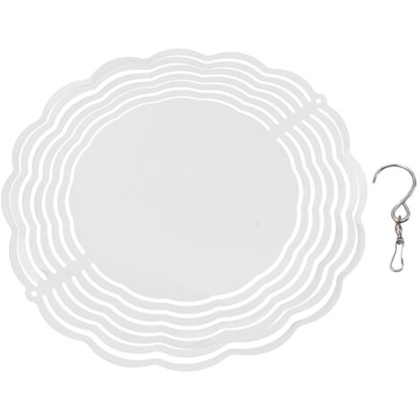 Sublimation Wind Chime Aluminum DIY Blank Wind Turntable for Outdoor Garden Window Decoration (1/5)