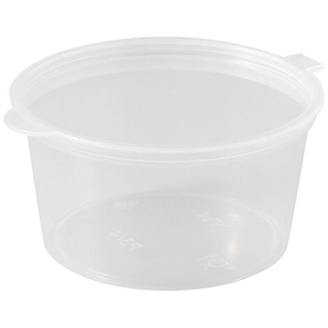 50pcs Sauce Cup Plastic 50ML Disposable Portable Multifunctional Airtight Portion Cups for Condiment Lemon Scallion Ginger Passion Fruit (1/5)