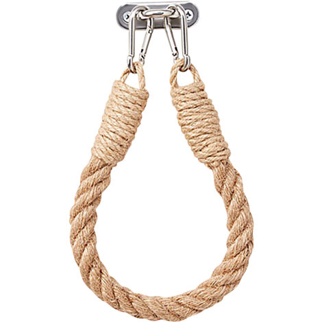 Hemp Rope Toilet Paper Holder Rope Wall Holder for Toilet Paper Towel Holder Bathroom Accessory (1/5)