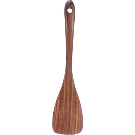 Wooden Spatula Turner NonStick Pan Shovel Long Handle Kitchen Utensils Accessories (1/5)