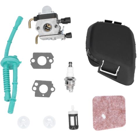 Carburetor Kit Aluminum Easy to Install Carburetor Air Filter Cover Replacement for STIHL FS45 46 55 55R FC55 38