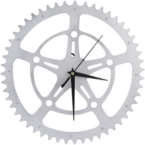 Simple Wall Clock Frameless Design Pentagram Gear Shape Hanging Clock with Silent Movement for Home Decor Gift (1/5)