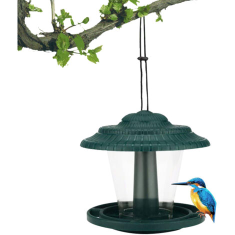 Automatic Garden Feeding Device Wild Bird Feeder Waterproof Hanging Feeder (1/5)