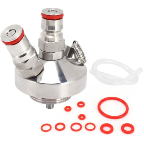Mini Keg Beer Dispenser Kit Stainless Steel Ball Beer Dispenser Relief Valve for 2L/3.6L/5L Keg (1/5)