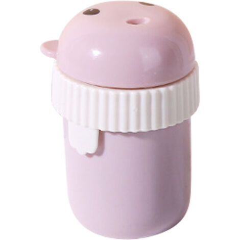Toothpick Holder Portable Plastic Toothpick Container Cute Multifunctional Toothpick Dispenser for Living Room Hotel Restaurant Pink (1/5)