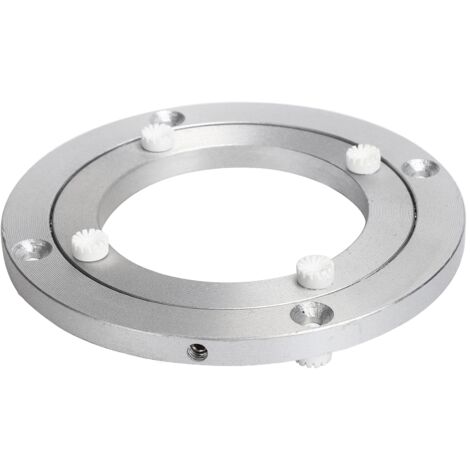 Silent Turntable Improved Mute Aluminum Alloy Rotating Hardware Turntable Stable and NonSlip for DiningTable(5 in ) (1/5)