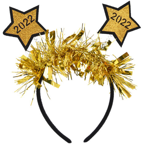 Cute Christmas Star Shaped Hair Hoop Fracture Resistance Star Shape Headband for FestivalGold 2022 (1/5)