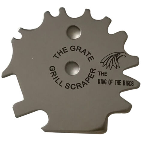 Barbecue Cleaner Stainless Steel Grate Grill Scraper Grill Cleaner Tool Works with Most Grill Grates