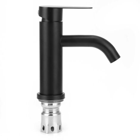 G1/2 Basin Mixer Tap Stainless Steel Countertop Sink Faucet for Bathroom Kitchen (1/5)