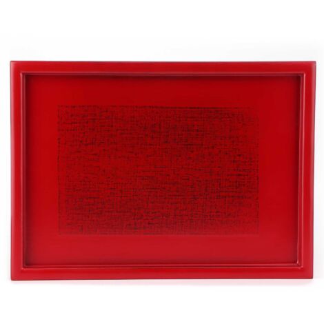Wooden Snack Tray Food Serving Tray Tea Ceremony Holder for Home Kitchen RestaurantRed (1/5)