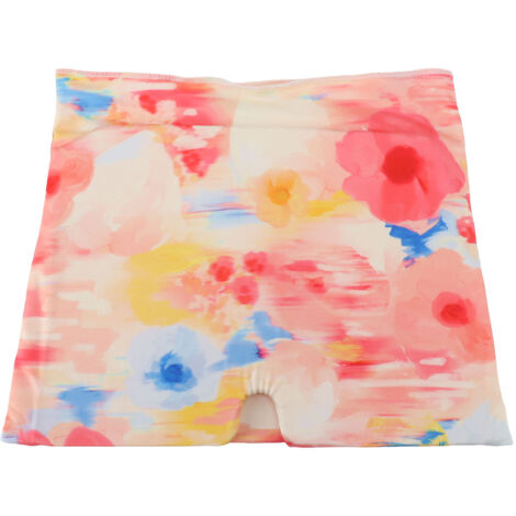Double Layer Printed Ice Migraine Head Wrap Comfortable Practical Gel Migraine Headache Cold Relief Hat Type B