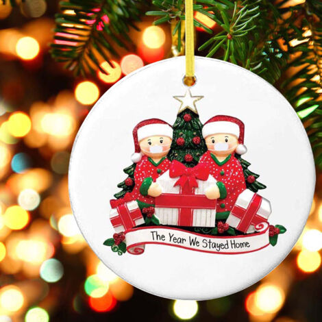 DIY Christmas Greeting Pendant Christmas Tree Snowman Hanging Pendant Lovely Christmas Tree Decoration (1/5)