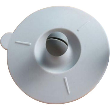 Silicone Cup Lid Dustproof Round Universal Tea Cup Cover with Handle for Glass Ceramic Mugs Gray (1/5)