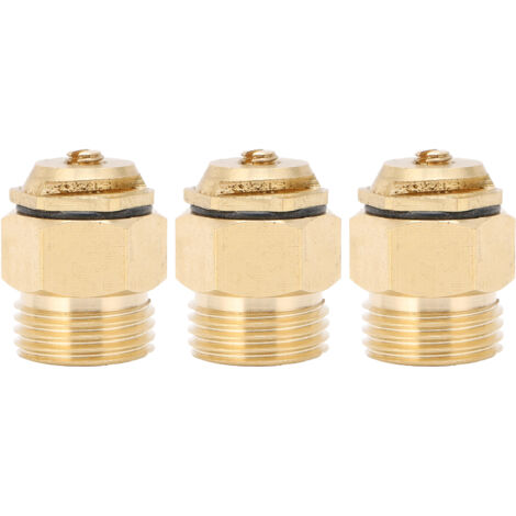 3PCS G1/2 Refraction Sprinkler Nozzle Adjustable Copper Micro Sprinkler Head Garden Irrigation Accessories