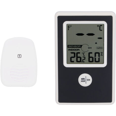 Electronic Thermohygrometer Digital Hygrometer Thermometer for Indoor and Outdoor Home (1/5)