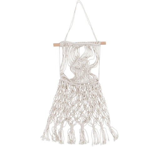 Tassel Tapestry Hand Woven Pendant Bedroom Wall Hanging Tapestry for Household Decoration (1/5)