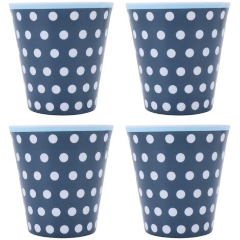 4Pcs/Set Cute Melamine Mug Imitation Porcelain Beverage Cup for Home Student School Party (1/5)