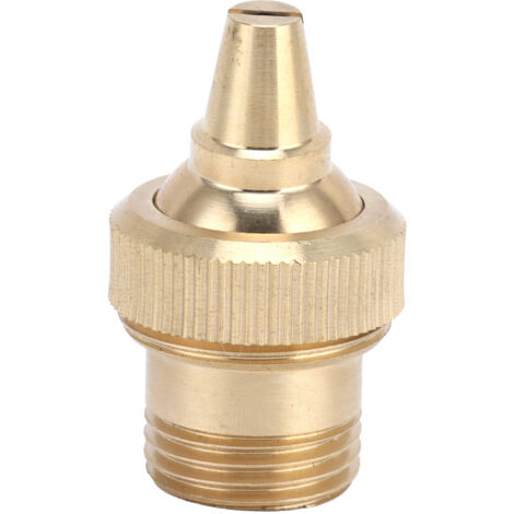 G1/2 DN15 Male Thread Atomizer Brass Adjustable Misting Spray Nozzle for Pond Fountains (1/5)