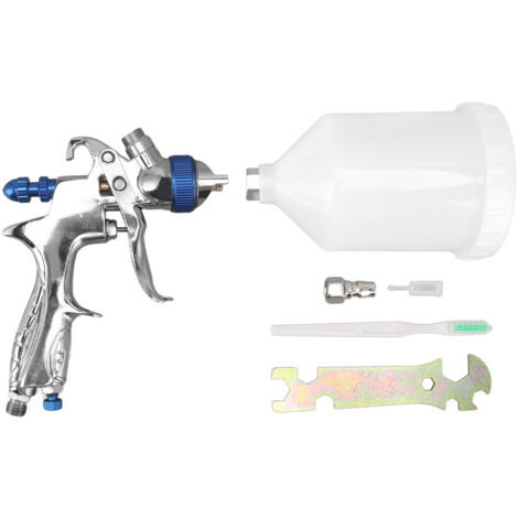 1.4mm/0.06in Paint Sprayer Professional Gravity Feed Air Sprayer High Atomization Pneumatic Sprayer (1/5)