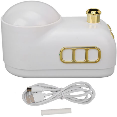 Humidifier with Night Light Fine Spray 3 Color Light Mode Mobile Using Vintage Desktop Humidifier for Bedroom White (1/5)