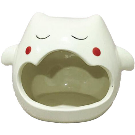 Candle Holder Porcelain Candle Base Ghost Figurine Design Home Decoration for Bedroom D (1/5)