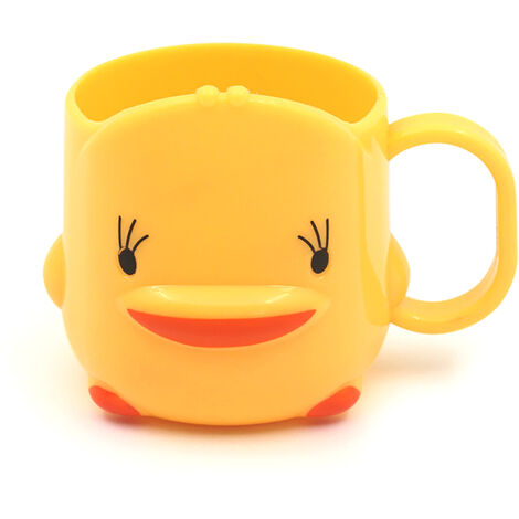 Toothbrush Cup Thickened Cartoon Large Capacity Durable Bathroom Mouthwash Toothbrush Cup Holder for Children for Home (1/5)