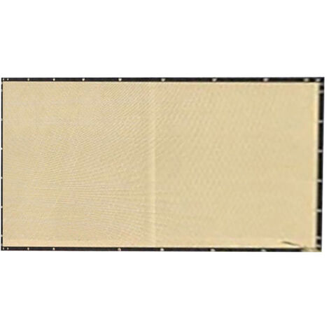 Balcony Screen Fence Beige Thickened Sun Prevention Private Protection Patio Screen Fence