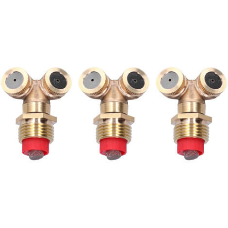 3Pcs Agricultural Spray Nozzle with Filter G1/2 Male Thread Irrigation Mist Sprinkler Head (1/5)