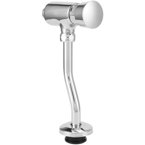 G1/2 Urinal Flush Valve Set Wall Mounted Hand Press Flushing Tool for Bathroom Toilet (1/5)