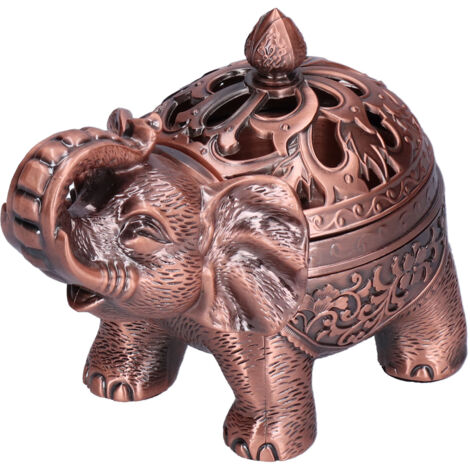 Elephant Incense Burner with High Feet Multifunctional Incense Holder Stand for Home (1/5)
