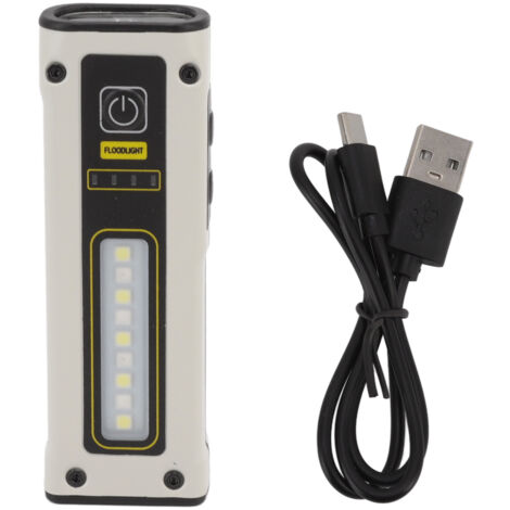 B59 Mini LED Multifunction Flashlight Portable Dual Light Sourse Flashlight Strong Magnet Work Light (1/5)
